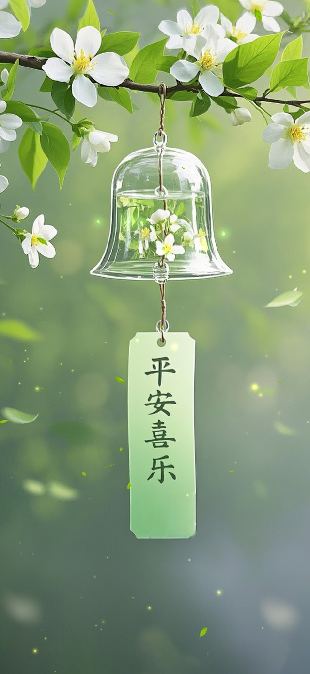 护眼小花风铃