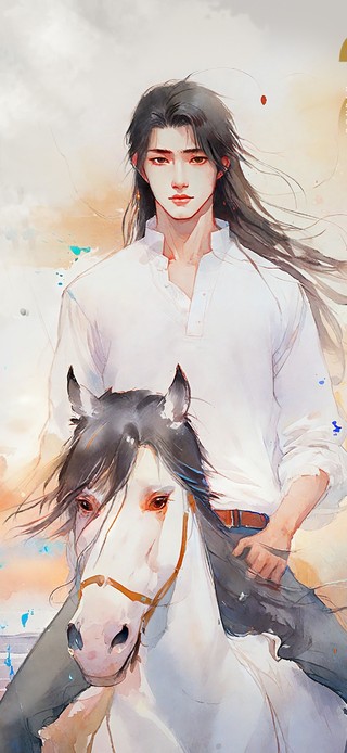 水彩我的阿勒泰之巴太