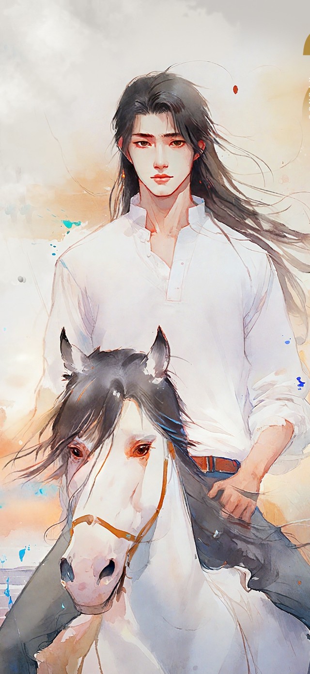 水彩我的阿勒泰之巴太