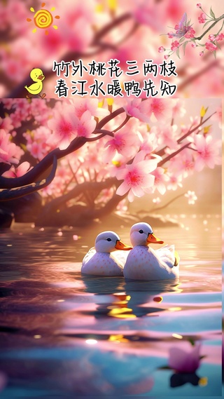 春江水暖鸭先知