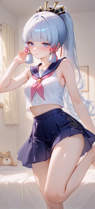 神里绫华 jk摇 4k