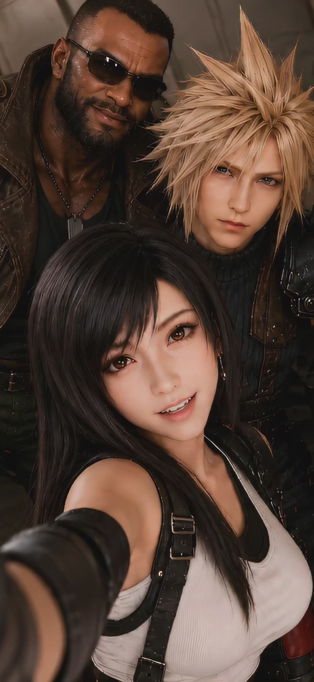 最终幻想合影