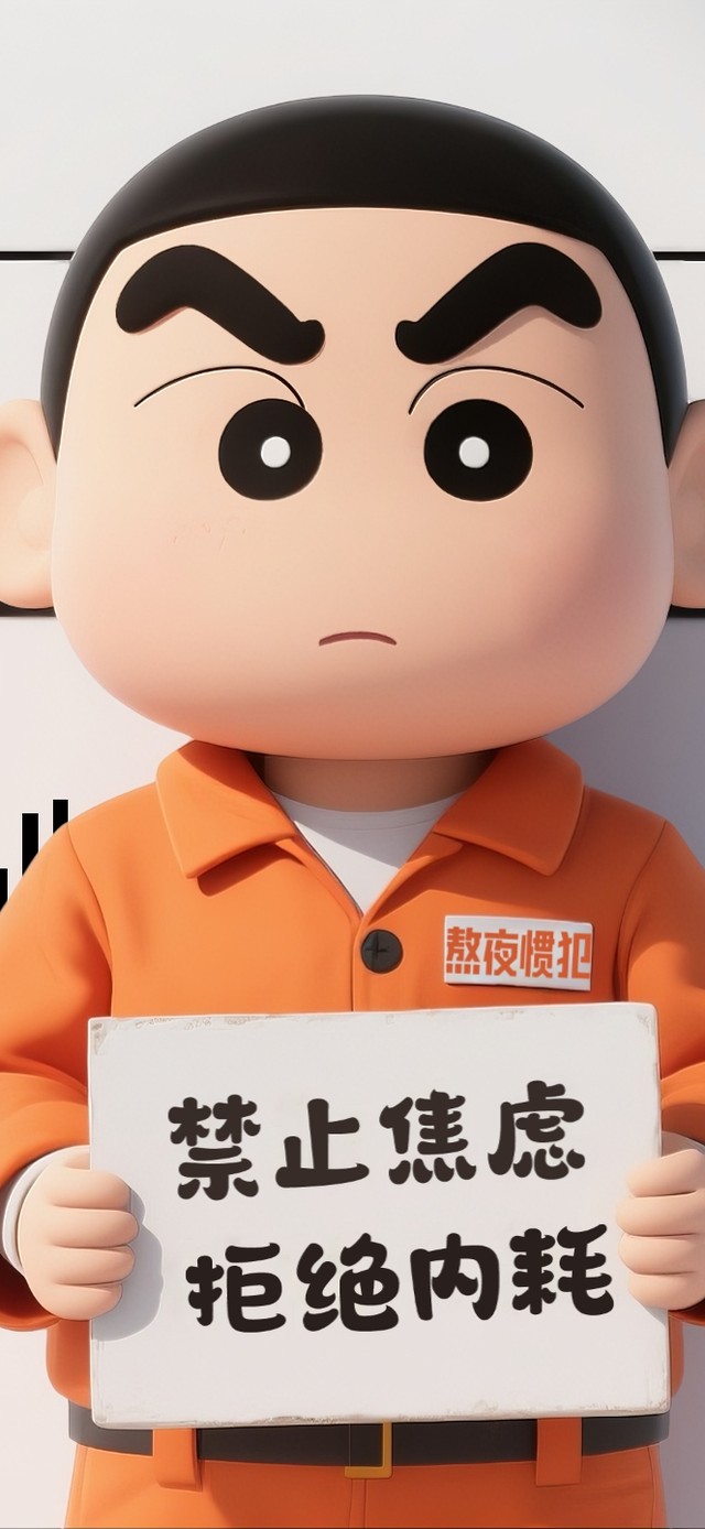 小新の训诫：禁止焦虑禁止内耗！