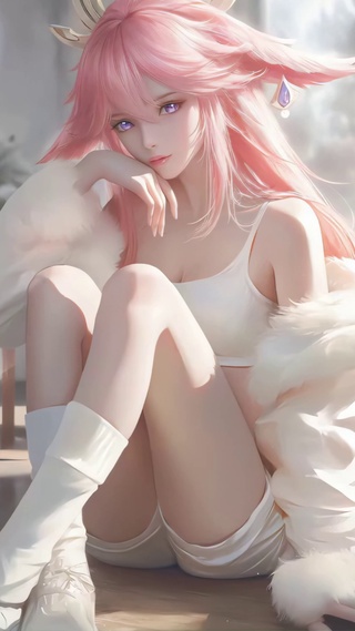 甜美少女神子大人