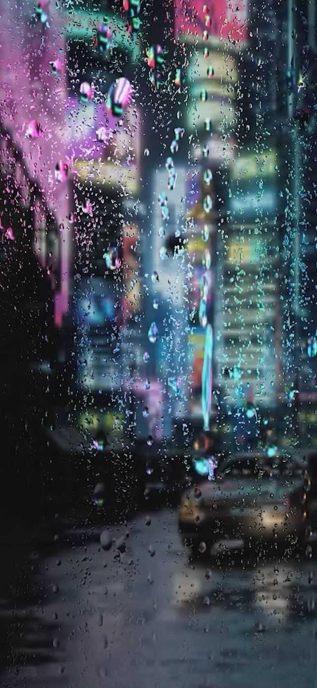 赛博朋克雨滴