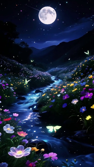 梦幻夜景