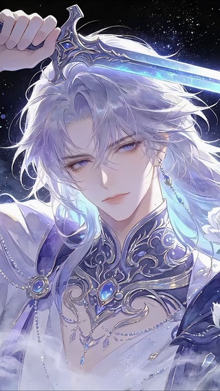 踏云执剑白芍少年