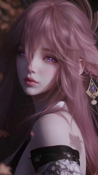 CG秋枫八重神子