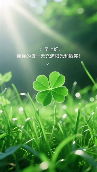 愿你每天好运不断