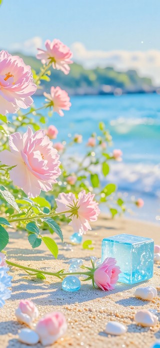 护眼海景月季