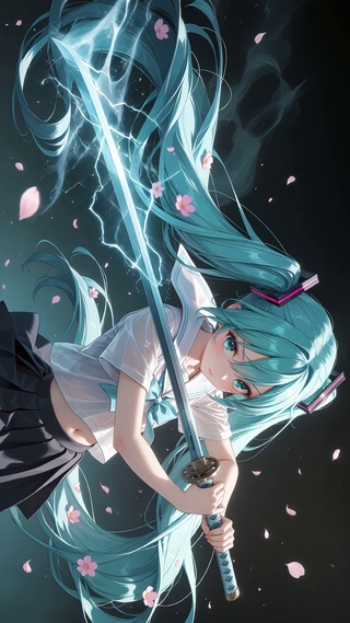 持剑少女