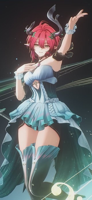 鸣潮 夏空 抽卡动画 