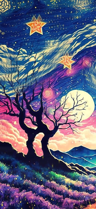 梵高星空