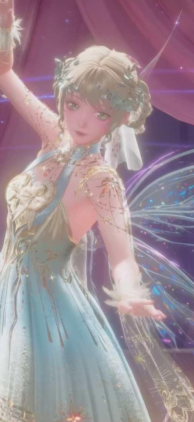 无限暖暖4K60帧城堡舞蹈