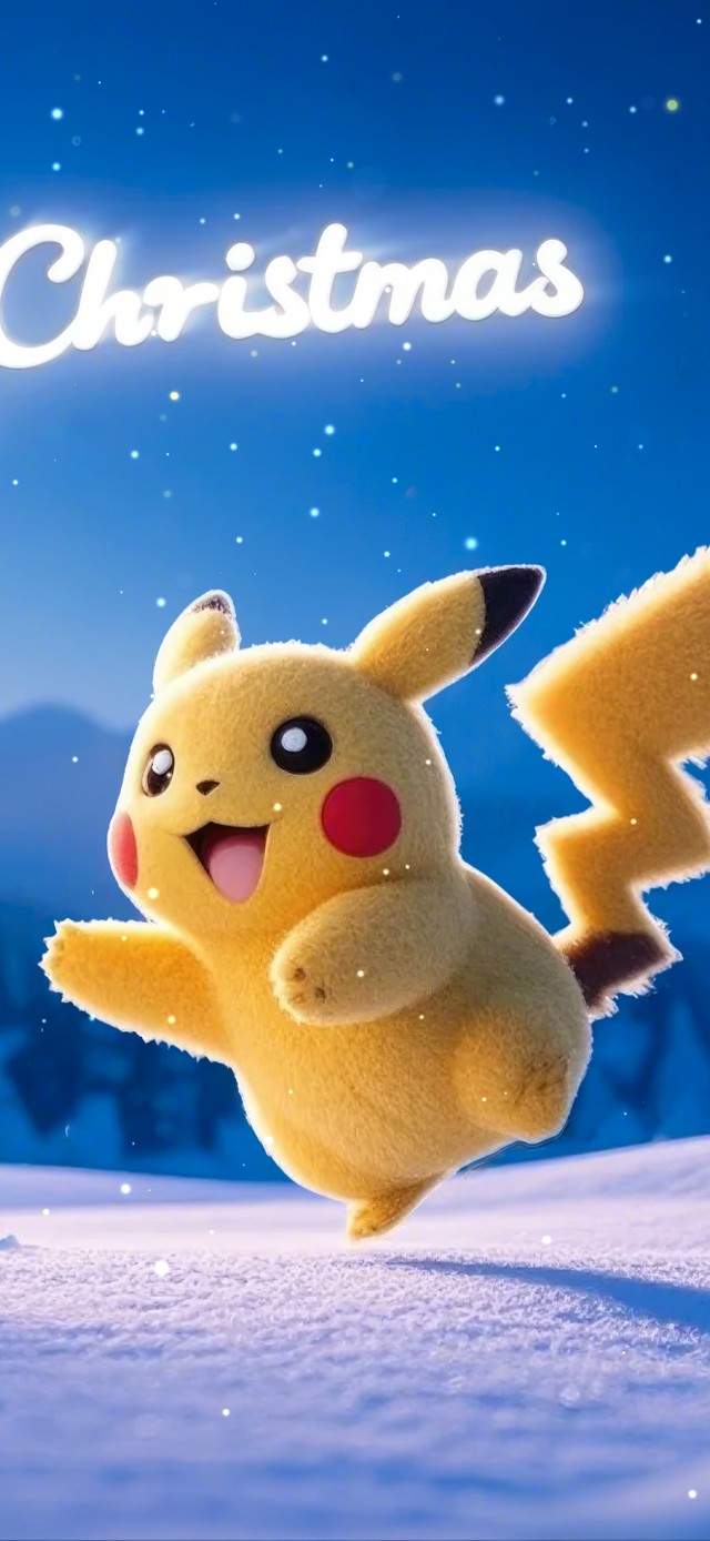 可爱皮卡丘圣诞节