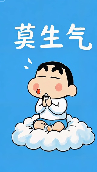 莫生气