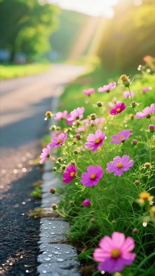 路边野花