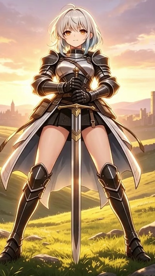 骑士少女