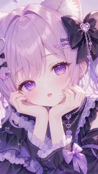 纯欲双马尾猫娘