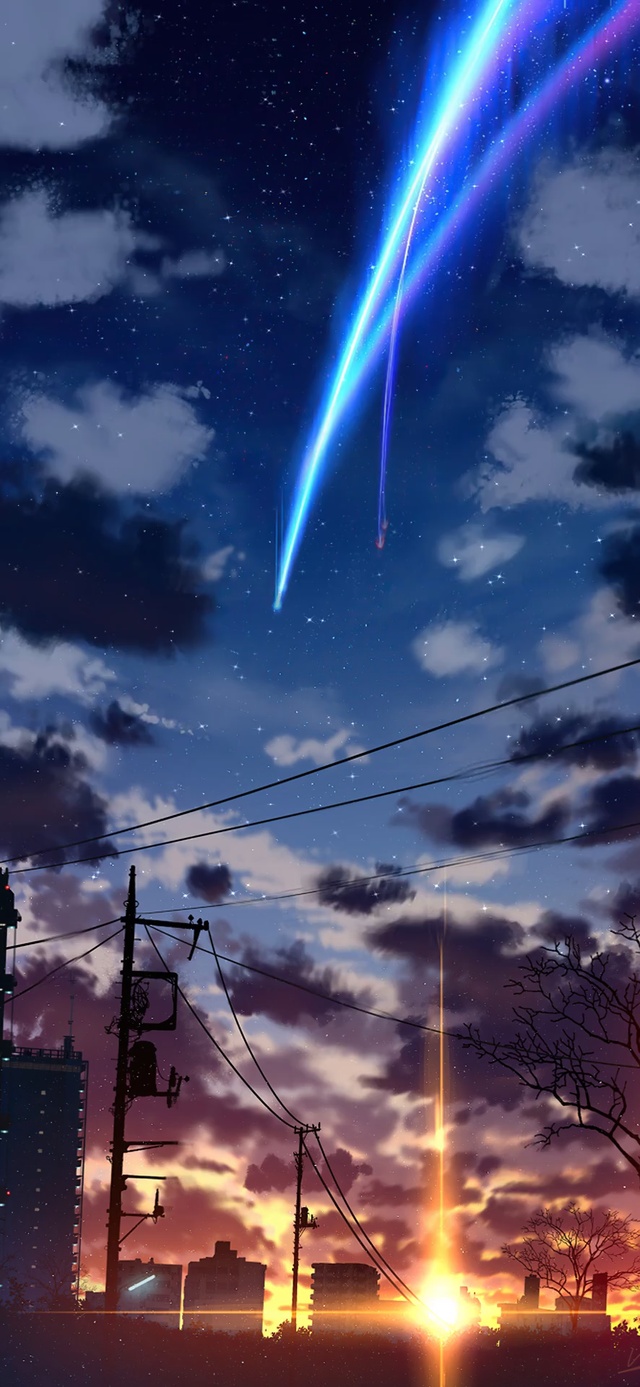 4K治愈流星余晖