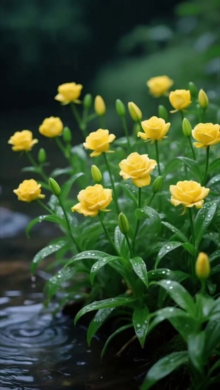 雨中黄色恋