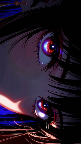 灵动暗夜眨眼动态