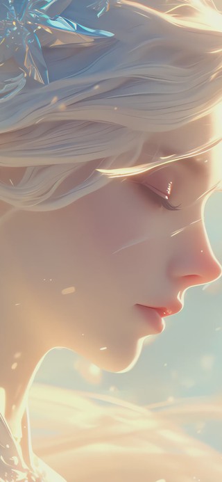 白发水晶