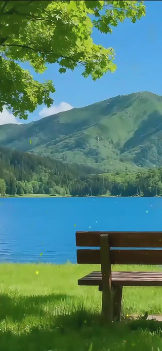 清新湖畔