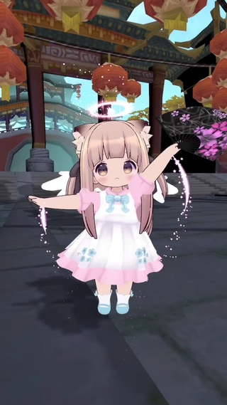 和猫妹妹一起跳舞