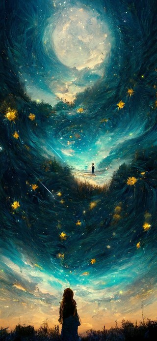 治愈星空美景
