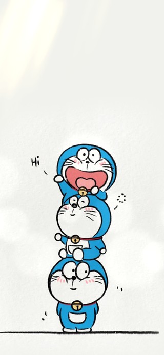 哆啦a梦叠高高