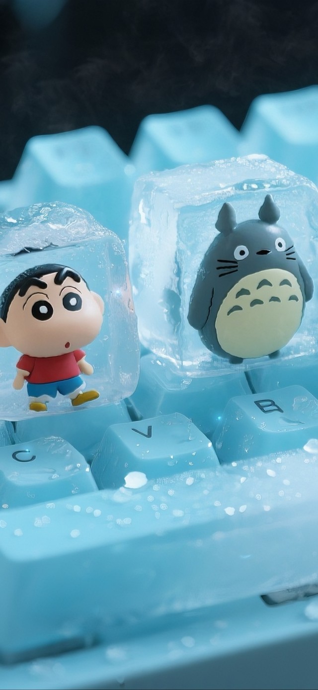 冒冷气！被冻住的可爱手办们~