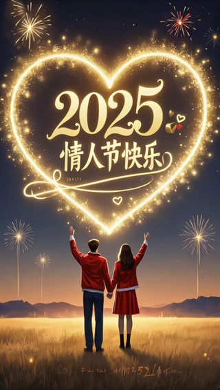 2025情人节快乐