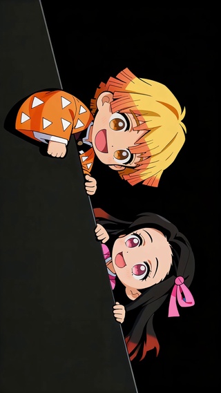 Q萌我妻善逸和祢豆子