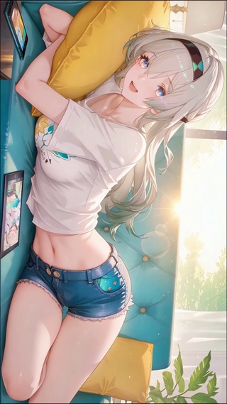 暖阳居家女孩流萤