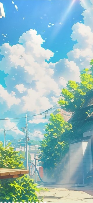 盛夏里的街边水果店