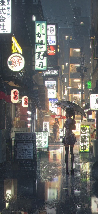 雨夜