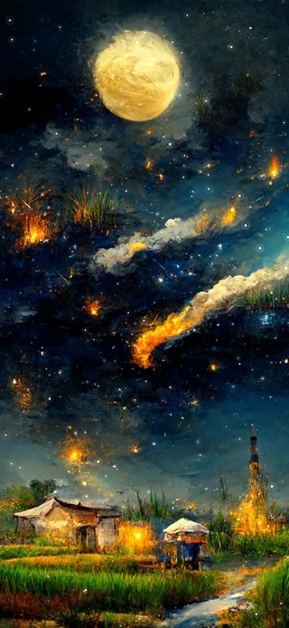 梵高星空