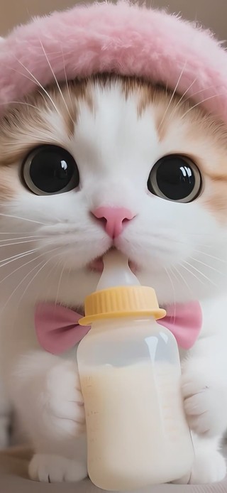 可爱奶猫