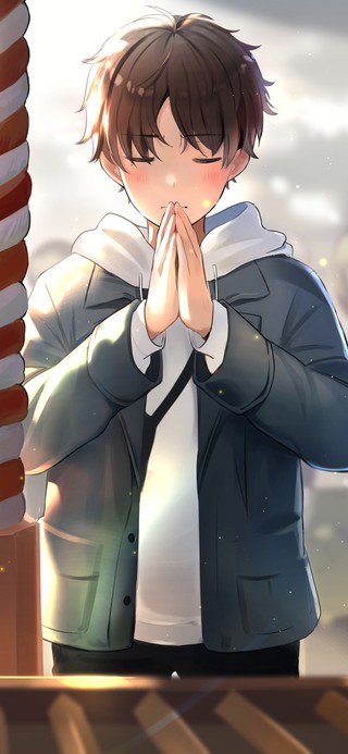 情侣，祈福