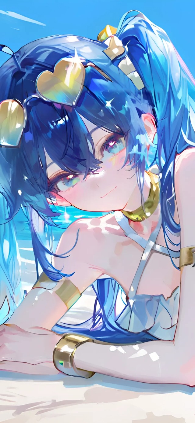 尤诺-海边泳装少女