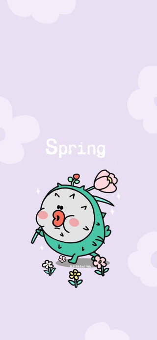 鱼不乖&Bad Fish壁纸/春日浪漫