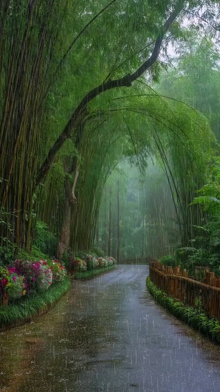 雨天小路