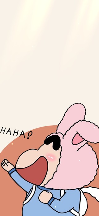 蜡笔小新兔兔装