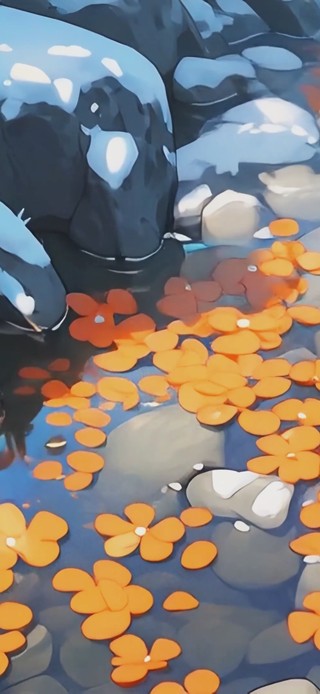 唯美治愈小溪流