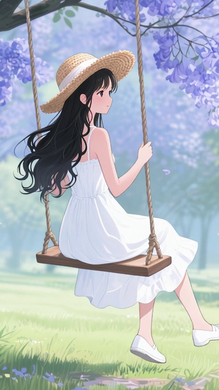 紫藤少女