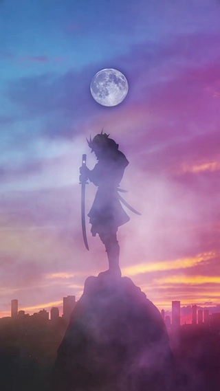赛博朋克武士