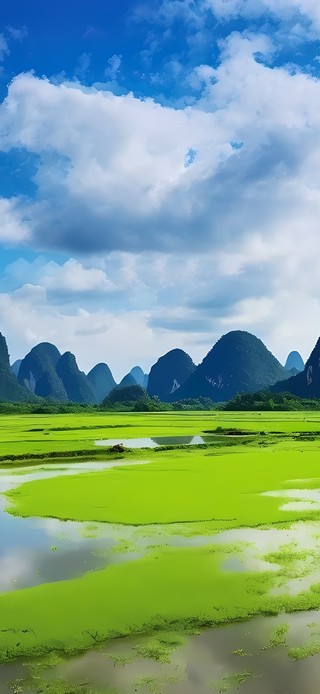 唯美草原湿地