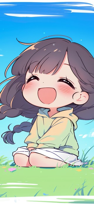 天空很蓝阳光很暖