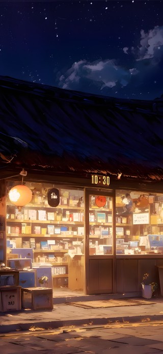 流星雨！极光星河下的小卖部